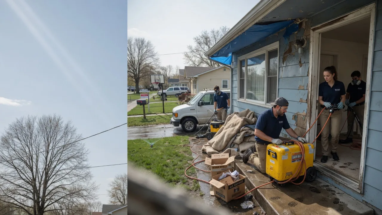 Basement Flood Cleanup in Dunlap, CA near me